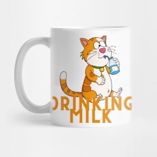 drinking milk Mug